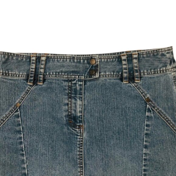 Vintage Calvin Klein Denim Skirt - 13 - Picture 3 of 11